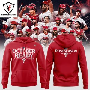 Philadelphia Phillies Postseason Locker Room Red Hoodie