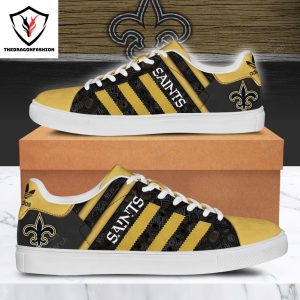 New Orleans Saints Football Stan Smith Shoes – Black