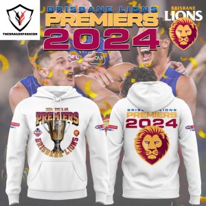 Brisbane Lions 2024 Champions Australian Football League Premiers Hoodie