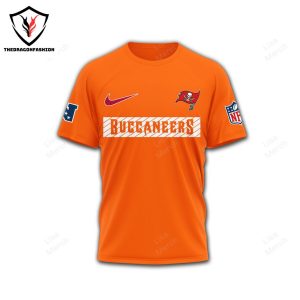 Tampa Bay Buccaneers Fire The Cannons 3D T-Shirt – Orange