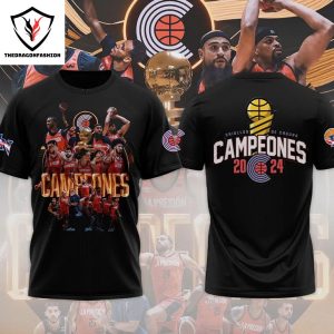 2024 2 BSN Campeones Criollos De Caguas 3D T-Shirt – Black