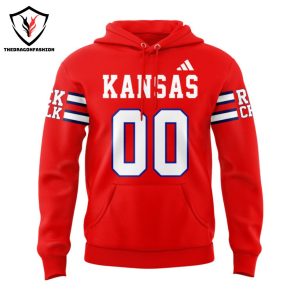 Personalized 2024 Kansas Jayhawks Football Hoodie – Red