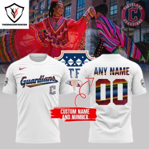 Personalized Cleveland Guardians Hispanic Heritage Month Design 3D T-Shirt