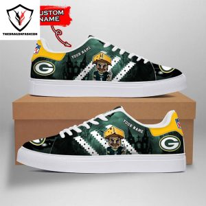 Personalized Green Bay Packers Happy Halloween Stan Smith Shoes