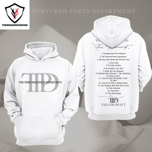 The Tortured Poets Department Taylor Swift Hoodie