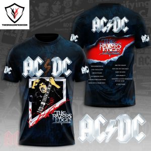 AC DC The Razors Edge 3D T-Shirt