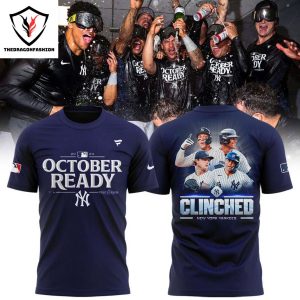 October Ready New York Yankees 2024 Postseason 3D T-Shirt