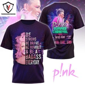 Pink Summer Carnival 2024 With Special Guests Sheryl Crow 3D T-Shirt