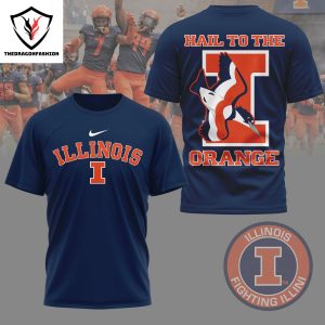 Illinois Fighting Illini Football Hail To The Orange Hoodie