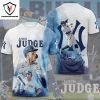 Aaron Judge x New York Yankees One Thousand Carber Hits 3D T-Shirt