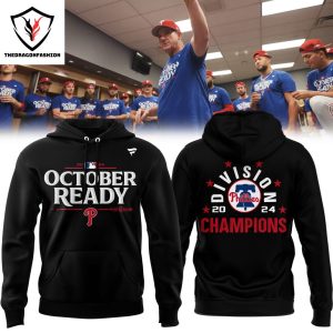 Philadelphia Phillies 2024 October Ready Hoodie – Black