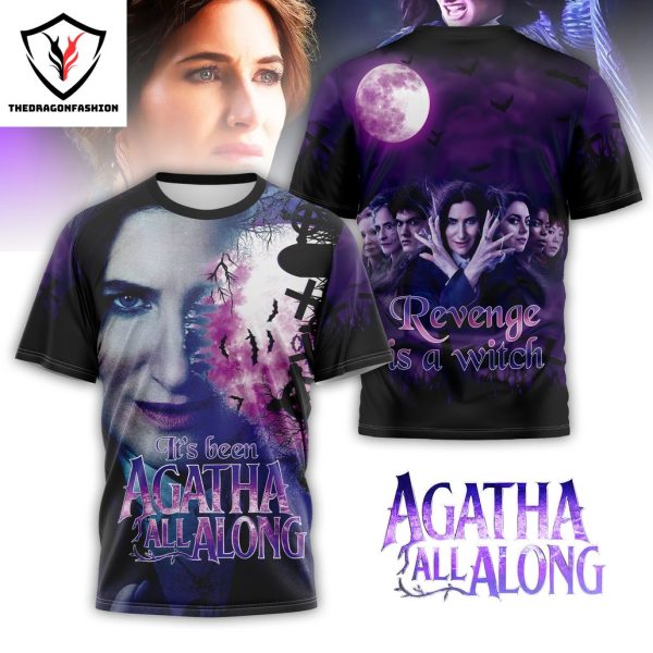 Agatha All Along – Revenge Is A Witch 3D T-Shirt