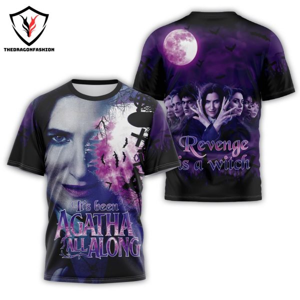 Agatha All Along – Revenge Is A Witch 3D T-Shirt