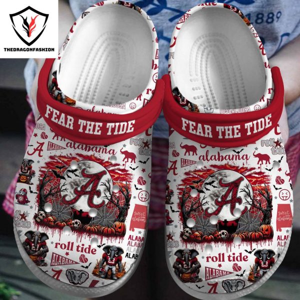 Alabama Crimson Tide Fear The Tide Roll Tide Crocs