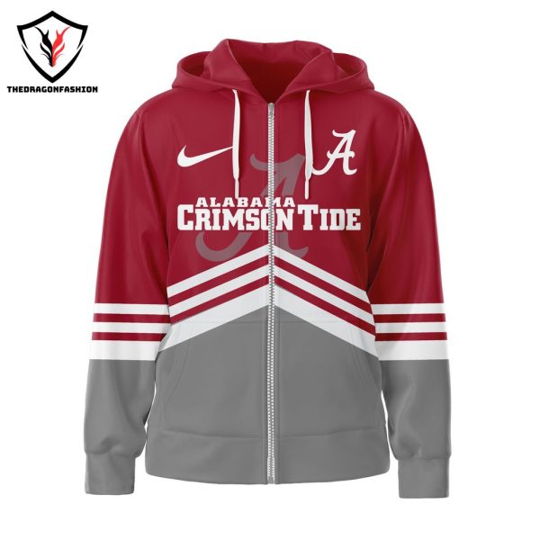 Alabama Crimson Tide The Tide Will Roll Zip Hoodie