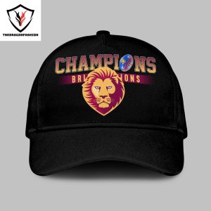 Brisbane Lions Australian Football League Champions 2024 Cap – Black