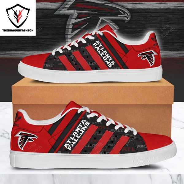 Atlanta Falcons Football Stan Smith Shoes – Red