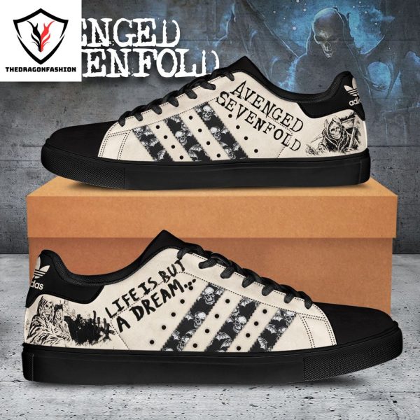 Avenged Sevenfold – Life Is But A Dream Stan Smith Shoes – Black