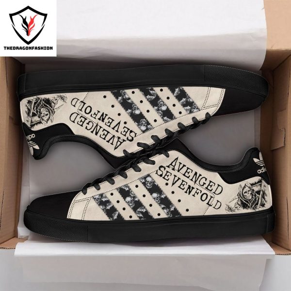 Avenged Sevenfold – Life Is But A Dream Stan Smith Shoes – Black