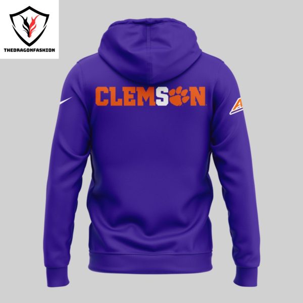 Believe Clemson Tigers Football Hoodie – Purple