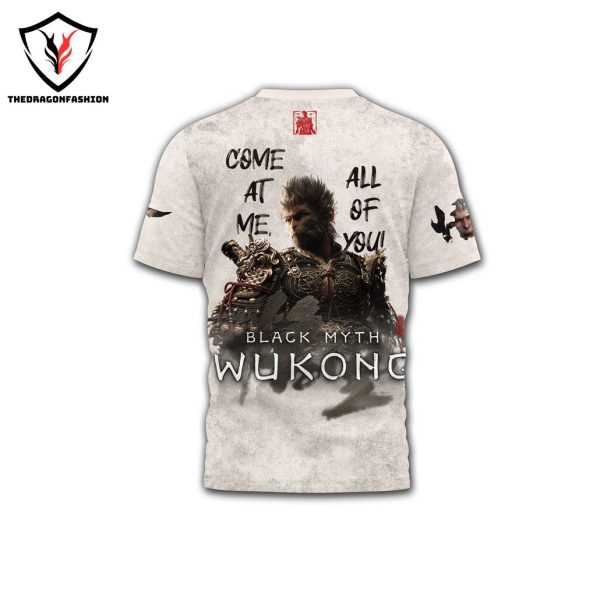 Black Myth Wukong Come At Me All Of You 3D T-Shirt