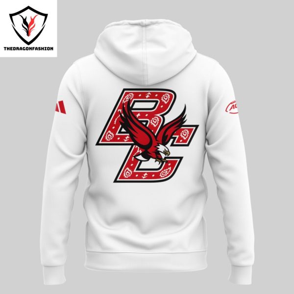 Boston College Eagles Football 2024 Hoodie – White