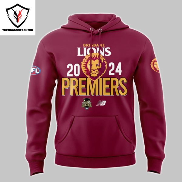 Brisbane Lions AFL 2024 Champions – 2024 Premiers Hoodie