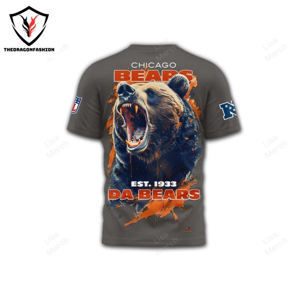 Chicago Bears Est 1933 Da Bears 3D T-Shirt