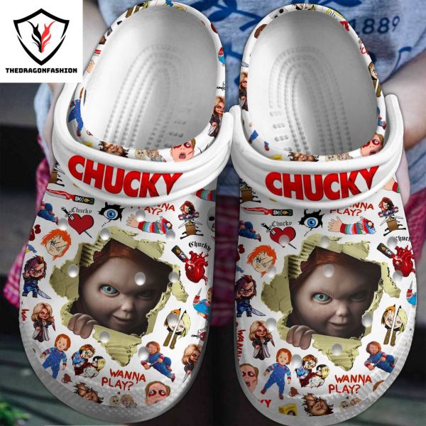 Chucky Wanna Play Crocs Shoes