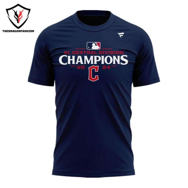 Cleveland Guardians AL Central Division Champions 2024 3D T-Shirt