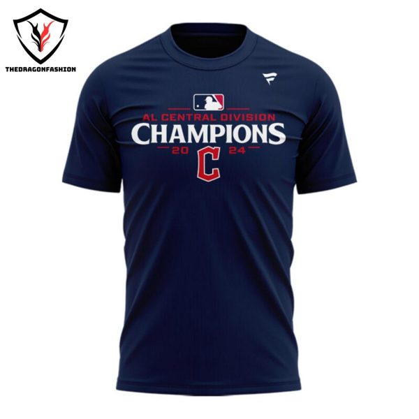 Cleveland Guardians AL Central Division Champs 2024 3D T-Shirt