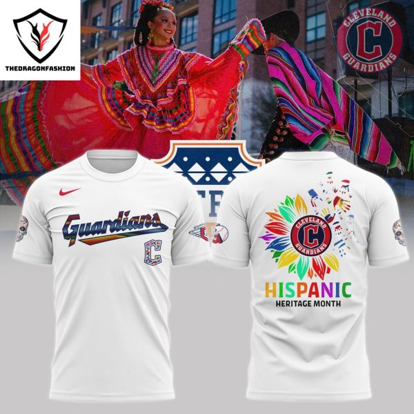 Cleveland Guardians Hispanic Heritage Month Design 3D T-Shirt