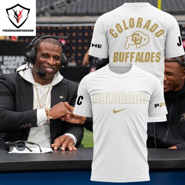 Coach Deion Sanders Colorado Buffaloes Football 3D T-Shirt