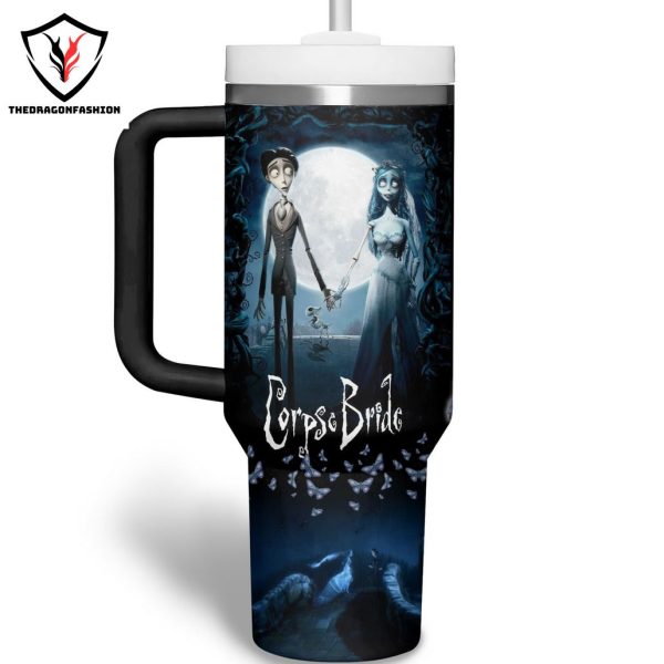 Corpse Bride Directed By Tim Burton Tumbler With Handle And Straw