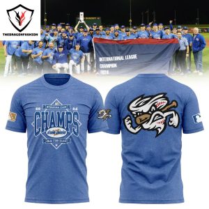 Omaha Storm Chasers International League Championship 3D T-Shirt