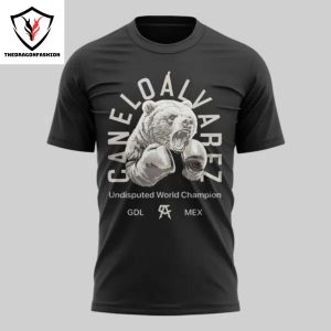 Bear In Mind Canelo Alvarez 3D T-Shirt