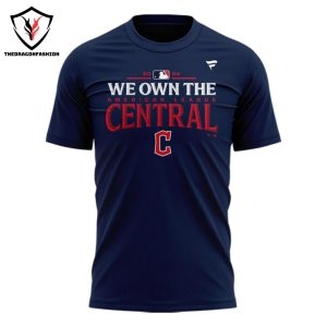 Cleveland Guardians American League Central Champs 2024 3D T-Shirt