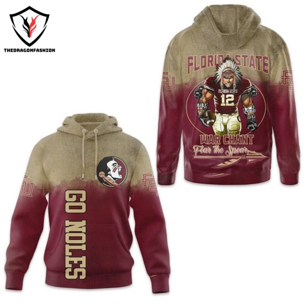 Florida State Seminoles War Chant FearThe Spear Hoodie