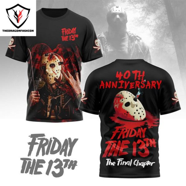 Friday The 13th The Final Chapter 40th Anniversary 3D T-Shirt