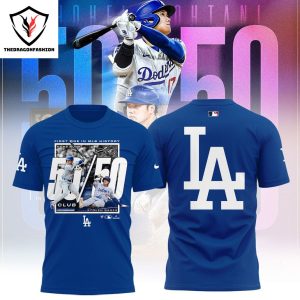 Shohei Ohtani Los Angeles Dodgers 50-50 3D T-Shirt