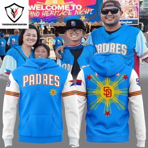 2024 San Diego Padres Filipino Heritage Night Hoodie