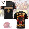 Go Cyclones Iowa State Cyclones 3D T-Shirt – Red