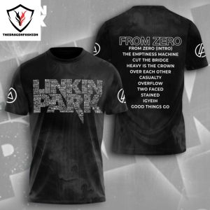 2024 Linkin Park From Zero The Emptiness Machine 3D T-Shirt