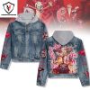 2024 Oasis Band Hooded Denim Jacket