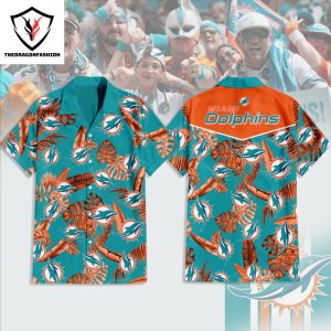 Miami Dolphins Tropical Hawaiian Shirt