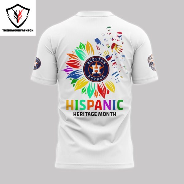 Houston Astros Hispanic Heritage Month 3D T-Shirt