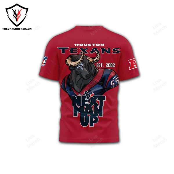 Houston Texans Next Man Up 3D T-Shirt