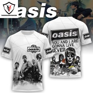 Oasis Shirt – Oasis Retro T Shirt – Unisex Oasis Gift – Oasis Logo T Shirt – Noel Liam Gallagher Shirt – Cool Rock T-Shirt