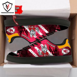 Personalized Kansas City Chiefs Happy Halloween Stan Smith Shoes – Black