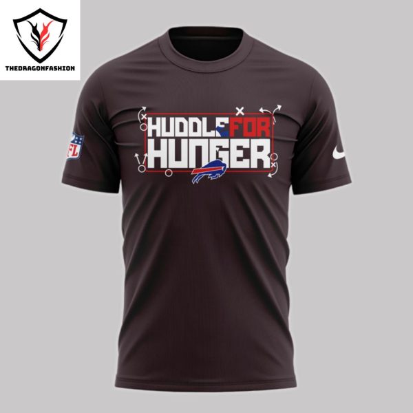 Huddle For Hunger Buffalo Bills 3D T-Shirt